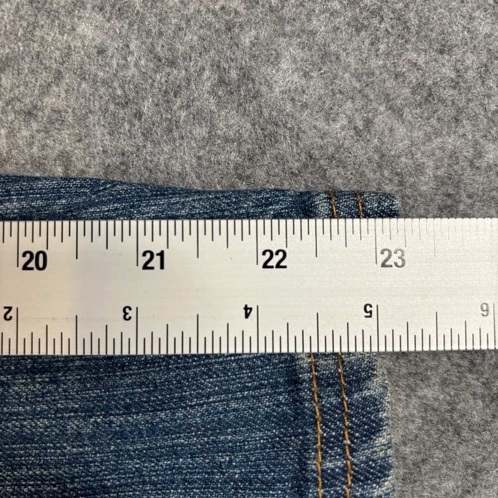 Bitten Denim Jacket Womens Medium Blue SJP Sarah Jessica Parker Trucker Jean - Picture 11 of 12